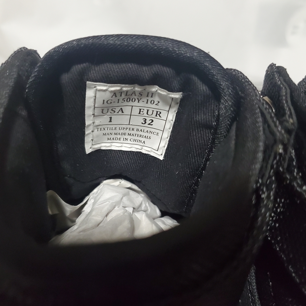 Atlas II Black and White Sneakers - Picture 12 of 12